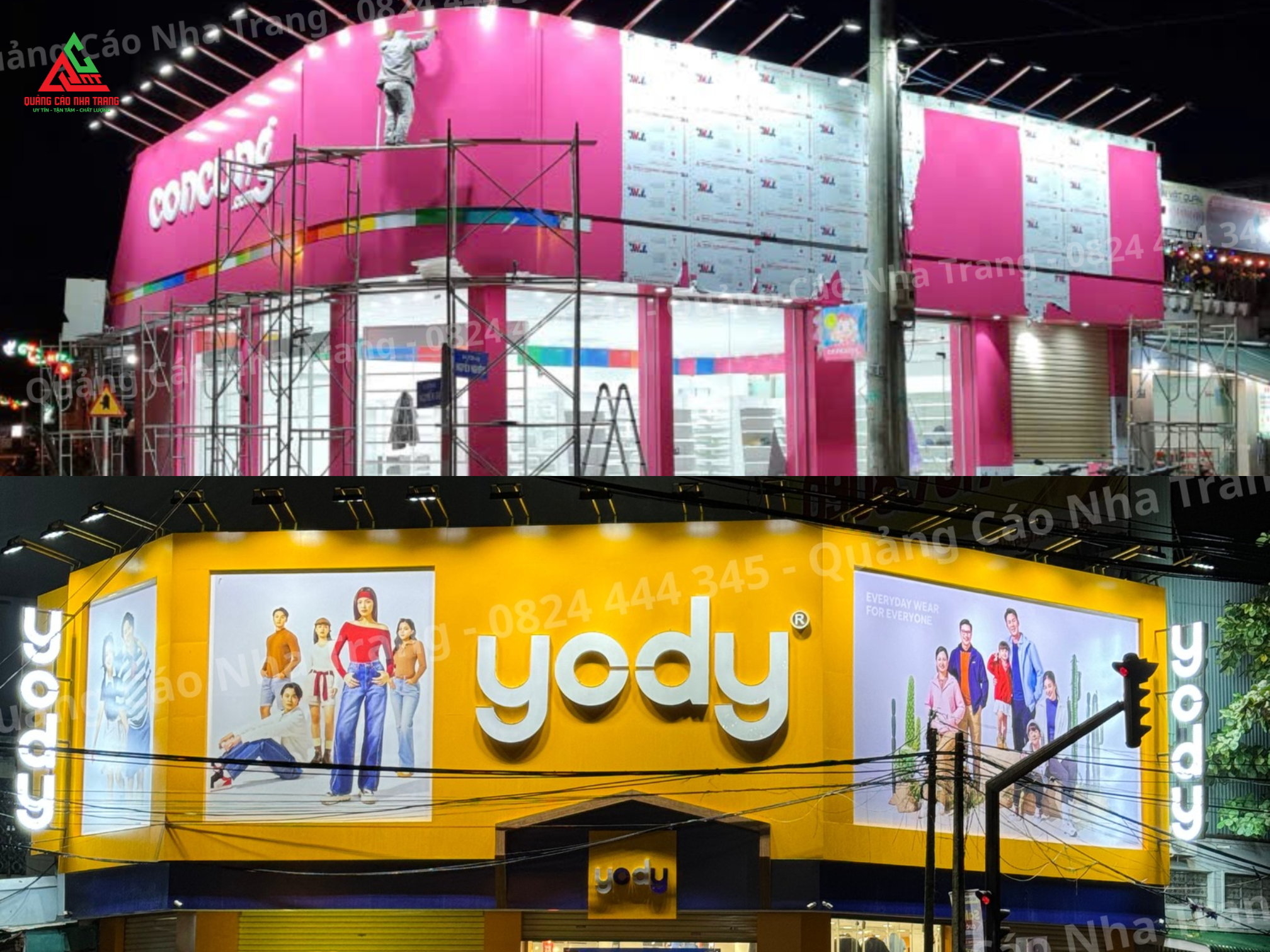 Thi công Mặt dựng Alu